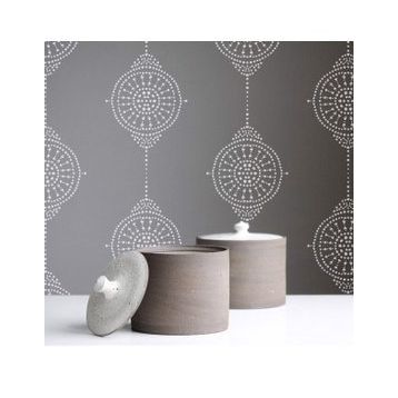 Artikel Mandala Desen 50x70 cm Duvar Fayans Mobilya Stencil Boyama Şablonu