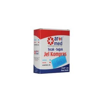 Artımed 13x27 cm Kılıflı Sıcak-Soğuk Jel Kompres