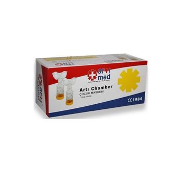 Artımed Chamber Sarı - Orta Boy 1-5 Yaş Çocuk Maskesi