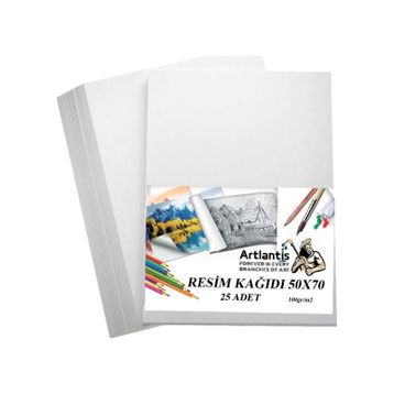 Artlantis 50x70 cm 25 Adet Resim Kağıdı