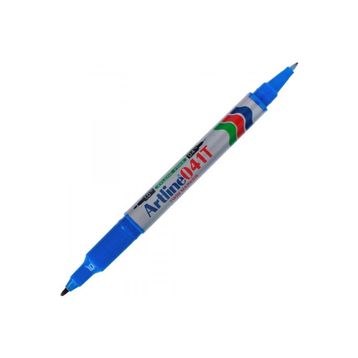 Artline 041t Mavi Twin Marker Permanent Kalemi