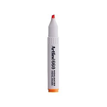 Artline 1.0-4.0 mm Pastel Turuncu 12 Adet Kesik Uçlu Fosforlu Kalem
