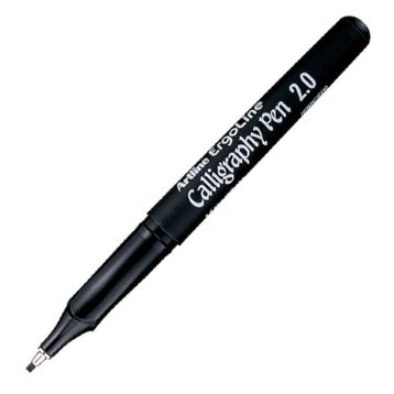 Artline 2 mm Siyah Kaligrafi Kalemi