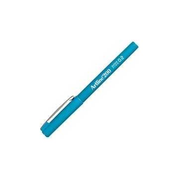 Artline 220N Super Fine İnce 0.2 mm Gök Mavi Keçe Uçlu Yazı Kalemi