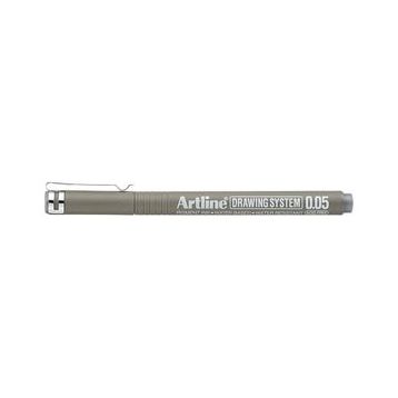 Artline 2305 Drawing System 0.05 mm Grey Çizim Kalemi