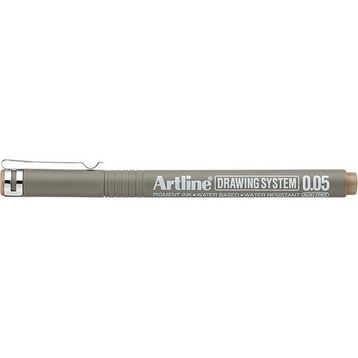 Artline 2305 Drawing System 0.05 mm Pale Brown Çizim Kalemi