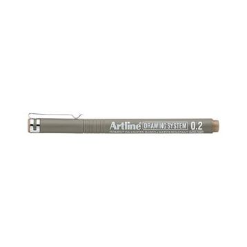 Artline 232N Drawing System 0.2 mm Pale Brown Çizim Kalemi