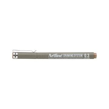 Artline 233N Drawing System 0.3 mm Pale Brown Çizim Kalemi