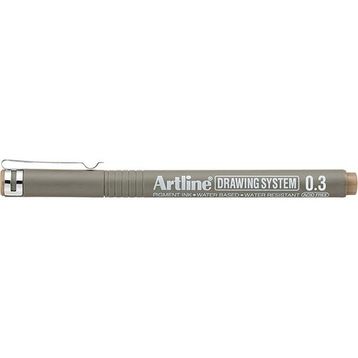 Artline 233N Drawing System 0.3 mm Pale Brown Çizim Kalemi