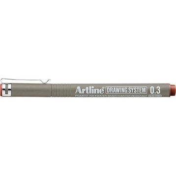 Artline 233N Drawing System 0.3 mm Sepia Çizim Kalemi