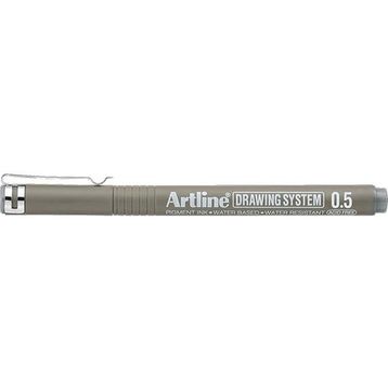 Artline 235N Drawing System 0.5 mm Grey Çizim Kalemi