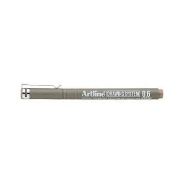 Artline 236N Drawing System 0.6 mm Pale Brown Çizim Kalemi