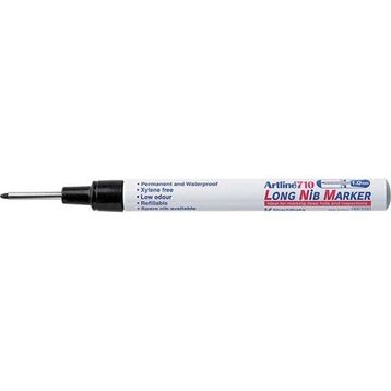 Artline 710 1.0 mm Siyah Uzun Uçlu Markör Kalem
