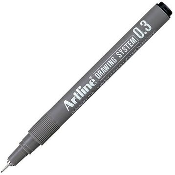 Artline A-EK-233 Drawing System Black 0.3 mm Siyah Çizim Kalemi