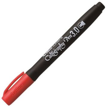 Artline A-EPF-243 Red Supreme Calligraphy Pen 243 3.0 Kırmızı Kaligrafi Kalemi