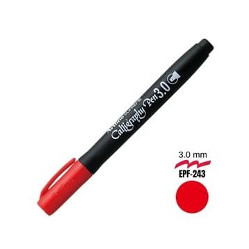Artline A-EPF-243 Red Supreme Calligraphy Pen 243 3.0 Kırmızı Kaligrafi Kalemi