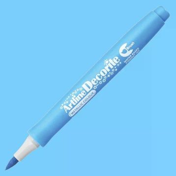 Artline Decorite Metalik Blue Brush Marker