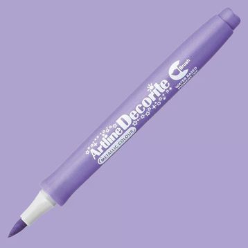 Artline Decorite Metalik Purple Brush Marker