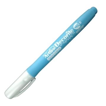 Artline Decorite Pastel Blue Brush Marker