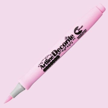 Artline Decorite Pastel Pink Brush Marker
