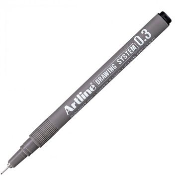Artline Draving 232 0,2mm 12'li Siyah Teknik Çizim Kalemi