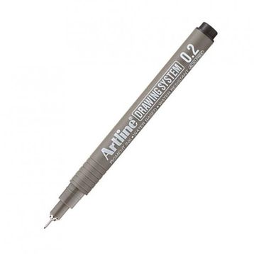 Artline Drawing 0.2 mm Siyah Teknik Çizim Kalemi