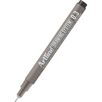 Artline Drawing 0.3 mm Siyah Teknik Çizim Kalemi