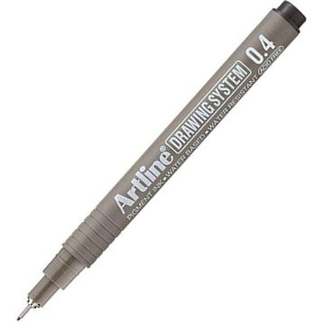 Artline Drawing 0.4 mm Siyah Teknik Çizim Kalemi