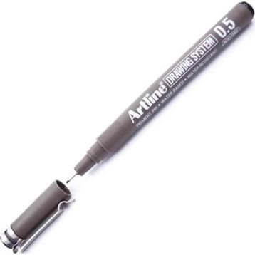 Artline Drawing System 235 0,5 mm Siyah Çizim Kalemi