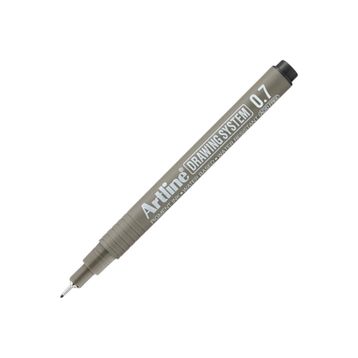 Artline Drawing System 237 0.7 mm Uçlu Siyah Teknik Çizim Kalemi