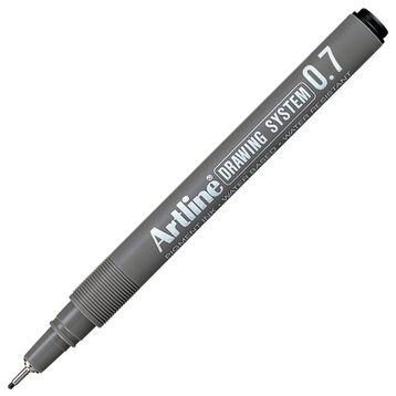 Artline Drawing System 237 0.7 mm Uçlu Siyah Teknik Çizim Kalemi