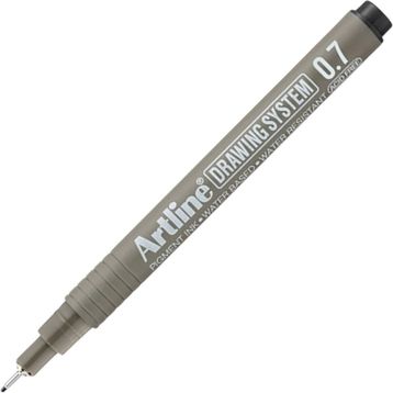 Artline Drawing System 237 0.7 mm Uçlu Siyah Teknik Çizim Kalemi