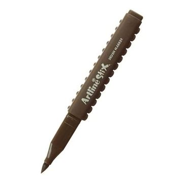 Artline Etx-200 0.5 Koyu Kahverengi Stix Drawing Pen Keçe Uçlu Çizim Kalemi