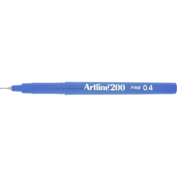 Artline Fineliner 0.4 mm Royal Mavi İnce Uçlu Keçeli Kalem
