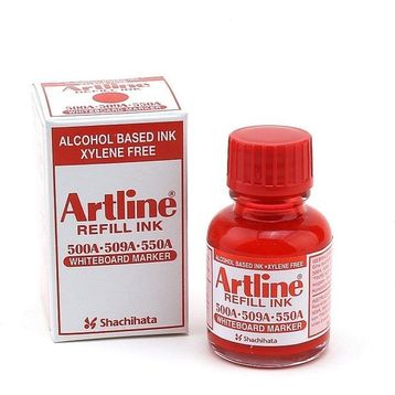 Artline Kırmızı Tahta Kalemi Mürekkebi