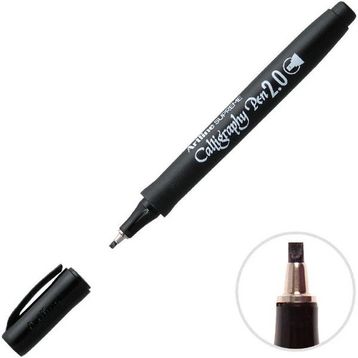 Artline Supreme 2.0 MM Siyah Kaligrafi Kalemi