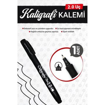 Artline Supreme 2.0 MM Siyah Kaligrafi Kalemi