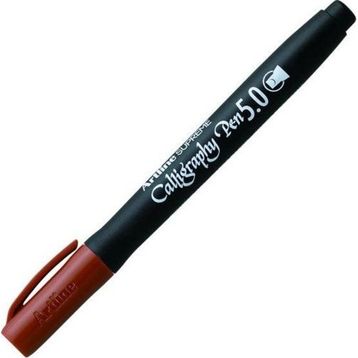 Artline Supreme 5.0 mm Sepia Kahverengi Kaligrafi Kalemi