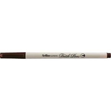 Artline Supreme Brush Koyu Kahve Uçlu Kalem