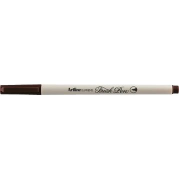 Artline Supreme Brush Koyu Kahve Uçlu Kalem