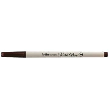 Artline Supreme Brush Koyu Kahve Uçlu Kalem