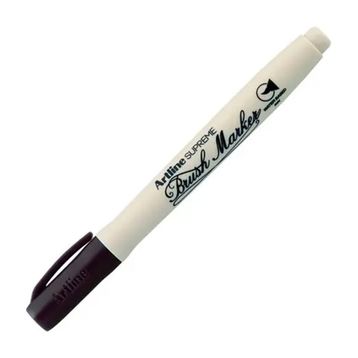 Artline Supreme Brush Marker Koyu Kahverengi Esnek Fırça Uçlu Kalem