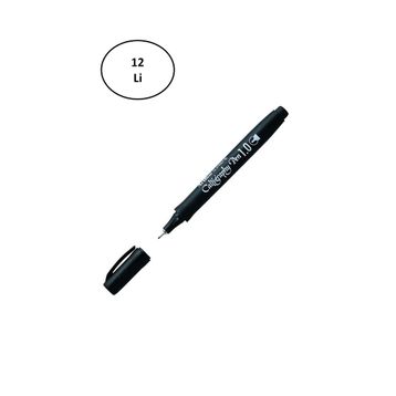 Artline Supreme Calligraphy Pen 1.0 Siyah 12'li Kaligrafi Kalemi