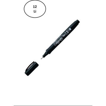 Artline Supreme Calligraphy Pen 1.0 Siyah 12'li Kaligrafi Kalemi