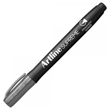 Artline Supreme Permanent 1.0 mm Gri Markör Kalem