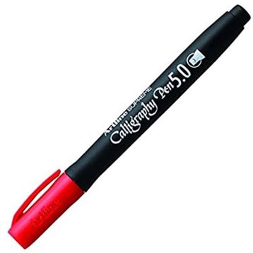 Artline Supreme Red 5.0 Calligraphy Pen