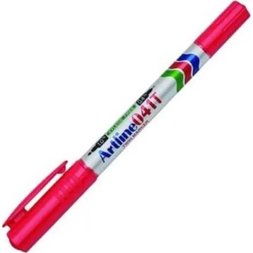 Artline Twin 041T Kırmızı Marker Permanent Kalemi