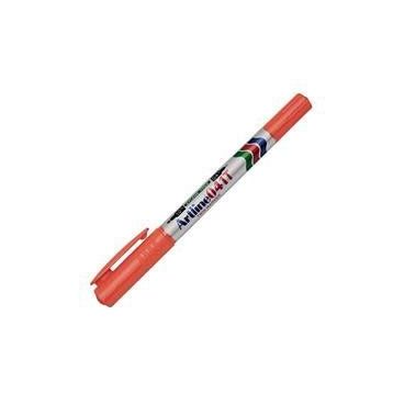 Artline Twin 041T Kırmızı Marker Permanent Kalemi