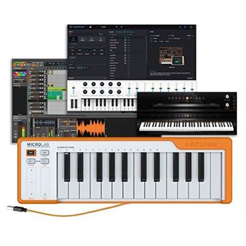 Arturia Microlab Turuncu 25 Tuş SlimKey Micro Keyboard
