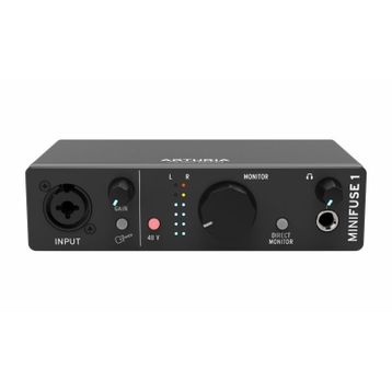 Arturia MiniFuse 1 Siyah DJ Müzik Aleti